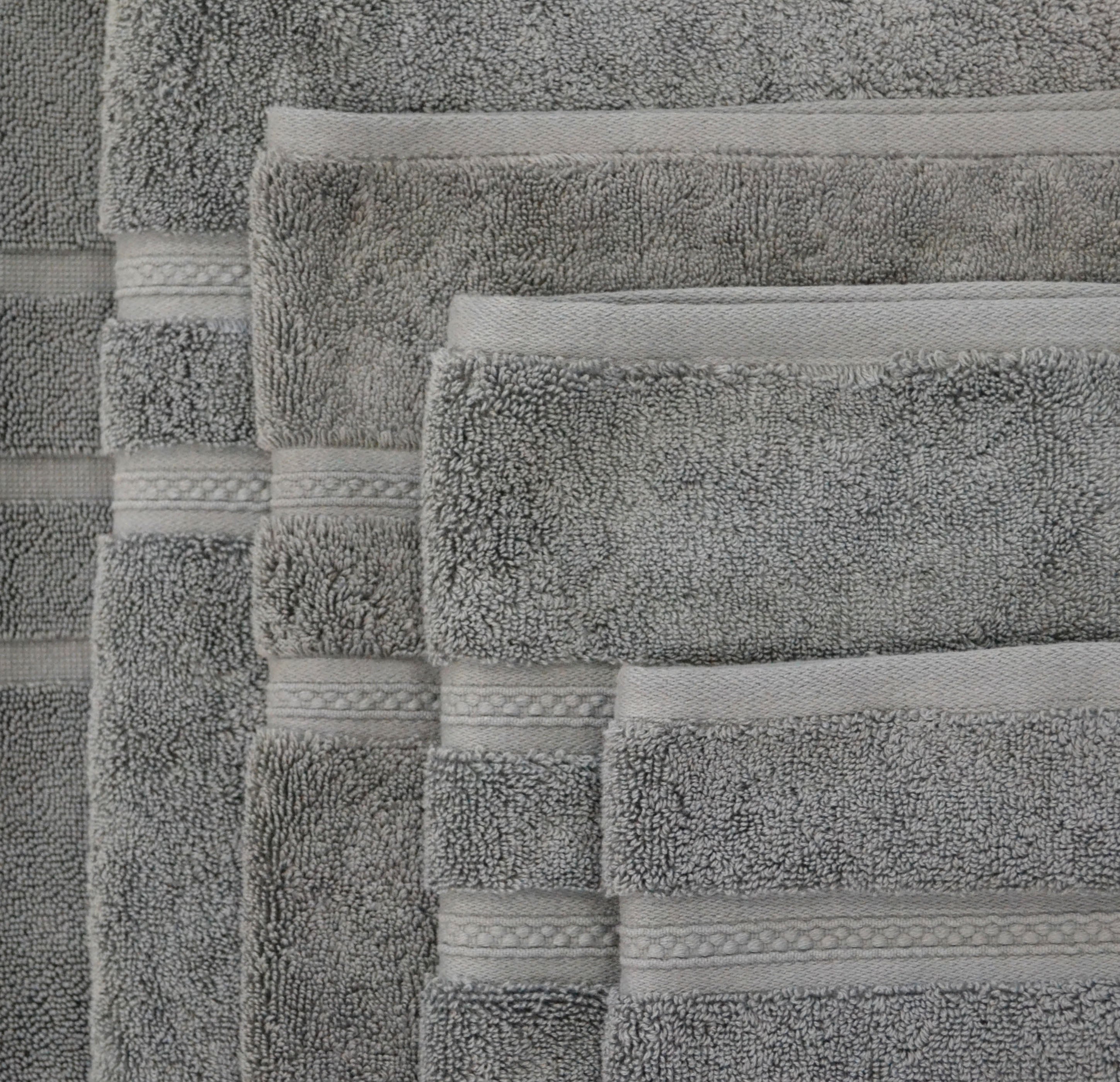 Nortex Royal Plush 710g Light Grey Towels